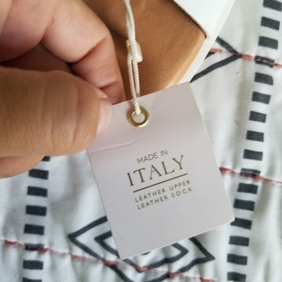 Giulia Palai White Sandals Slides Leather - Picture 4 of 9